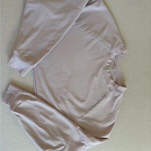 ALO Yoga Women's Crew Neck Sweater - Light Pink